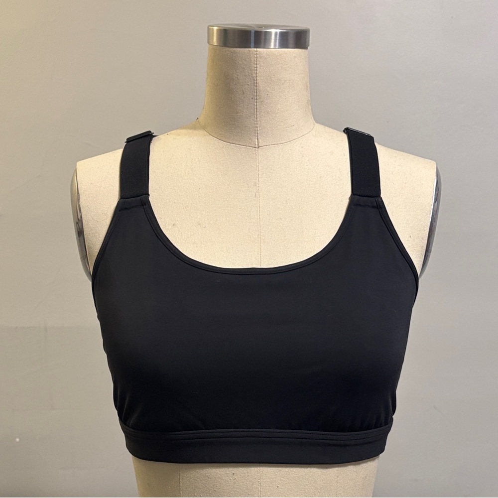TomboyX Peak Medium Impact Bra - Medium Black - Compression Binder